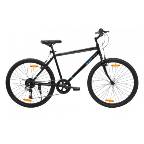 Mach City iBike 7 Speed Medium Matt Black